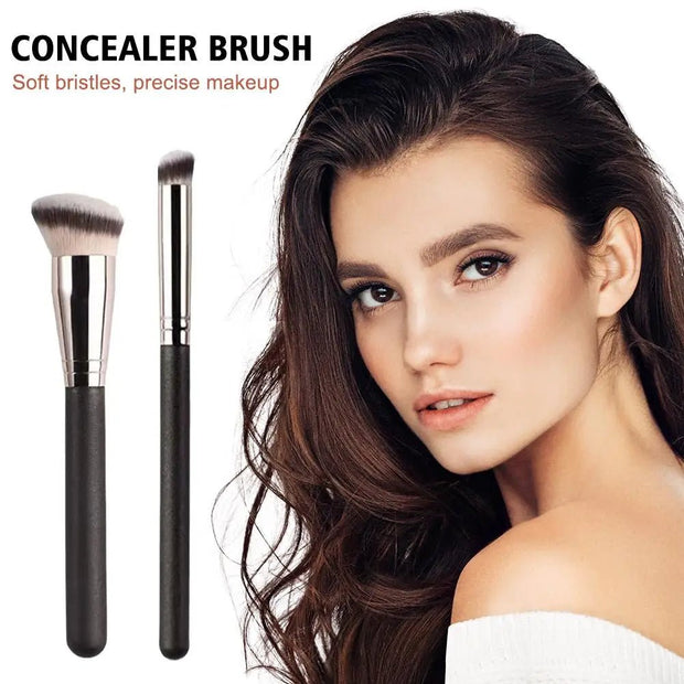 170/370 Makeup Brushes Powder Foundation Concealer BB Cream Brush Blush Concealer Foundation Liquid Face Makeup Brushes Tools - My Store
