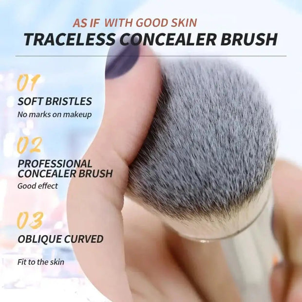170/370 Makeup Brushes Powder Foundation Concealer BB Cream Brush Blush Concealer Foundation Liquid Face Makeup Brushes Tools - My Store