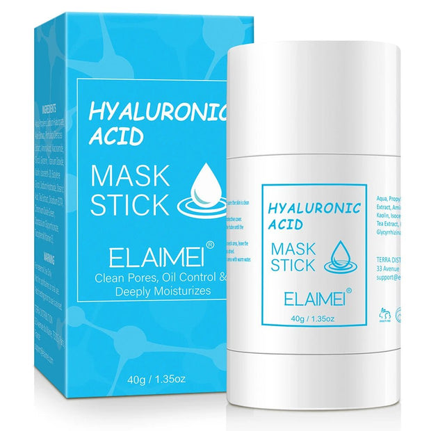 1Pcs Cleansing Green Stick Green Tea Mask Purifying Clay Stick Mask Oil Control Anti - Acne Eggplant Whitening Skin Care Face Mask - My Store