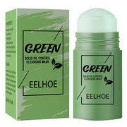 1Pcs Cleansing Green Stick Green Tea Mask Purifying Clay Stick Mask Oil Control Anti - Acne Eggplant Whitening Skin Care Face Mask - My Store