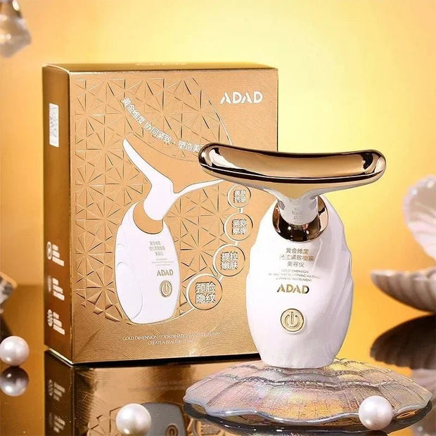 3 In 1 Face Massager Neck Facial Eye Massage Introducer Microcurrent Skin Rejuvenation Anti Aging Beauty Device Dropshipping - My Store