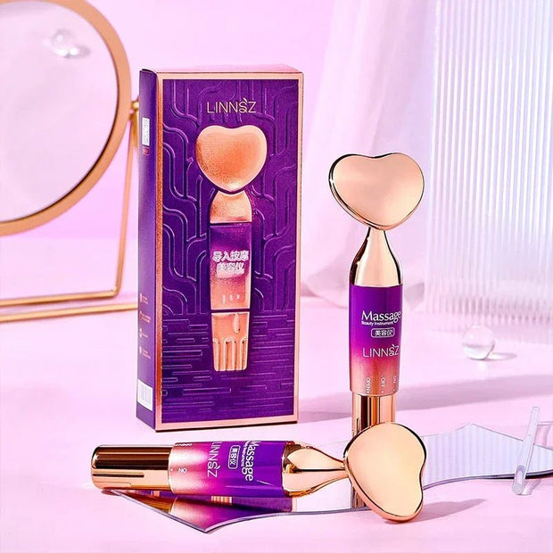 3 In 1 Face Massager Neck Facial Eye Massage Introducer Microcurrent Skin Rejuvenation Anti Aging Beauty Device Dropshipping - My Store