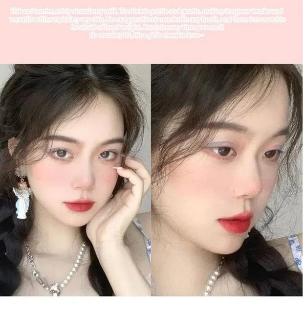 7 PCS Makeup Full Set Include Blush Concealer Eyebrow Pencil Eye Liner Mascara Lip Gloss Eyelash Curler Korean Women Cosmetics - My Store
