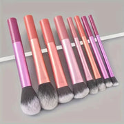 8pcs Makeup Brush Kit Soft Synthetic Hair Make Up Brushes Foundation Blush Eyeshadow Cosmetic Makeup Tools - My Store
