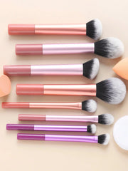8pcs Makeup Brush Kit Soft Synthetic Hair Make Up Brushes Foundation Blush Eyeshadow Cosmetic Makeup Tools - My Store