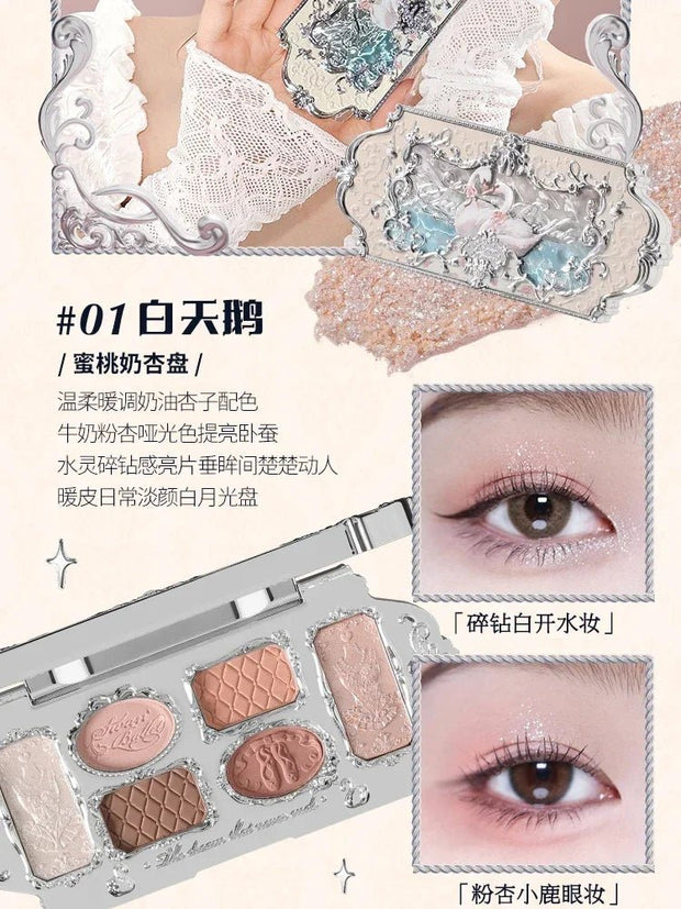 Beauty Makeup Flower Know Swan Ballet Full Set of Makeup Allin Large Gift Box - My Store