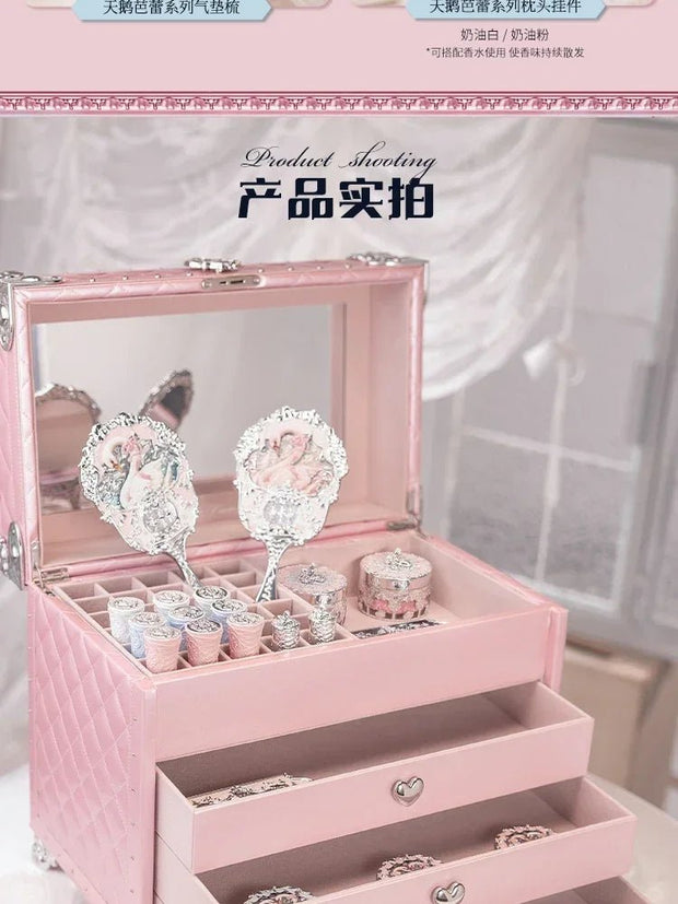 Beauty Makeup Flower Know Swan Ballet Full Set of Makeup Allin Large Gift Box - My Store