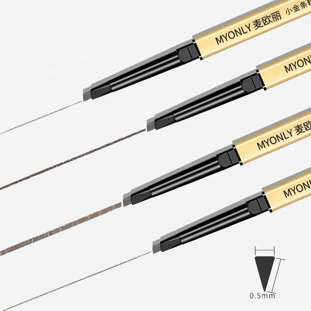 Double Sided Microblading Eyebrow Pen Woman Eyebrow Pencil Waterproof Marker Korean Make Up Products - My Store