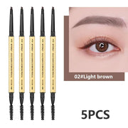 Double Sided Microblading Eyebrow Pen Woman Eyebrow Pencil Waterproof Marker Korean Make Up Products - My Store