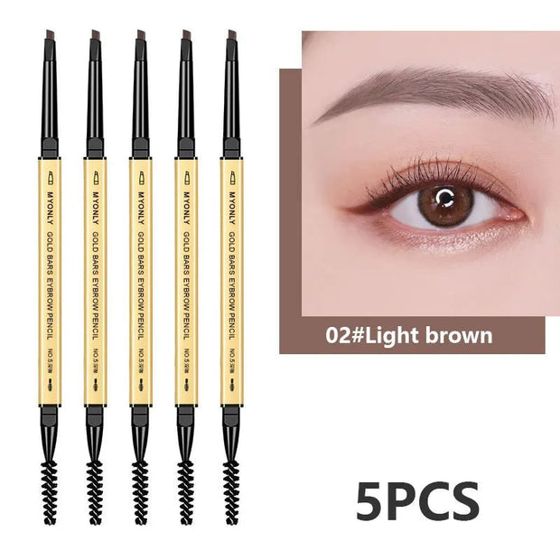 Double Sided Microblading Eyebrow Pen Woman Eyebrow Pencil Waterproof Marker Korean Make Up Products - My Store