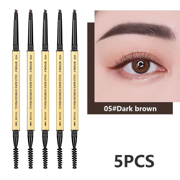 Double Sided Microblading Eyebrow Pen Woman Eyebrow Pencil Waterproof Marker Korean Make Up Products - My Store