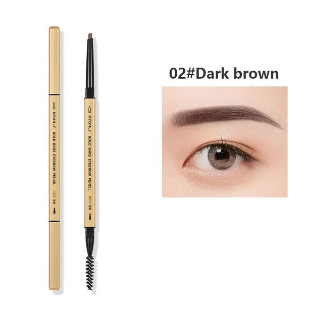 Double Sided Microblading Eyebrow Pen Woman Eyebrow Pencil Waterproof Marker Korean Make Up Products - My Store