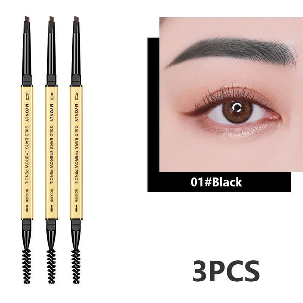 Double Sided Microblading Eyebrow Pen Woman Eyebrow Pencil Waterproof Marker Korean Make Up Products - My Store