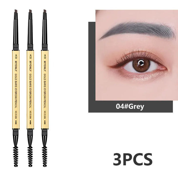 Double Sided Microblading Eyebrow Pen Woman Eyebrow Pencil Waterproof Marker Korean Make Up Products - My Store