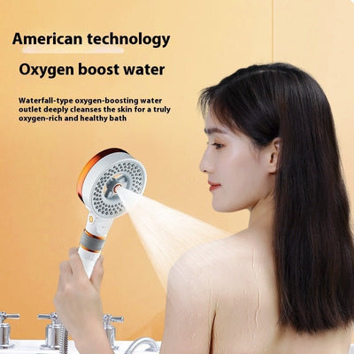 Double - sided Supercharged Skin Beauty Shower Nozzle Household High - pressure Bath - My Store