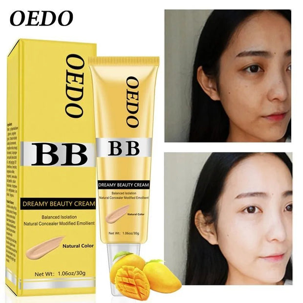 Dreamy Beauty Cream Makeup Natural Concealer BB Cream Face Care Modified Emollient Easy to Wear Sun Block Whitening Cream 30g - My Store