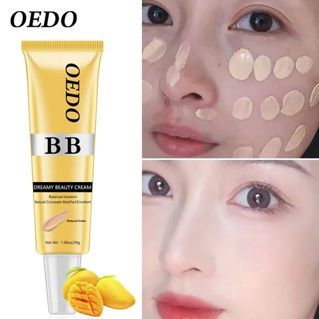 Dreamy Beauty Cream Makeup Natural Concealer BB Cream Face Care Modified Emollient Easy to Wear Sun Block Whitening Cream 30g - My Store