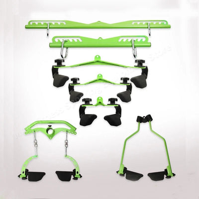 Fitness Lat Pull Down T - Bar Handle， Rowing Rotating V - Bar， Pulley Cable Machine Attachment Handle Grip， Gym Equipment Back Train - My Store