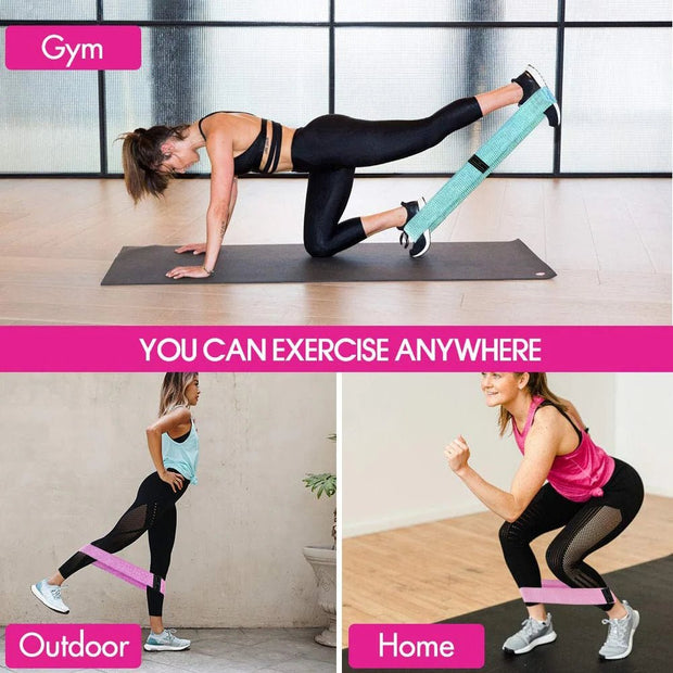 Fitness Resistance Bands for Full Body Workout | Elastic Training Straps for Strength, Muscle Building, and Flexibility Sports - My Store