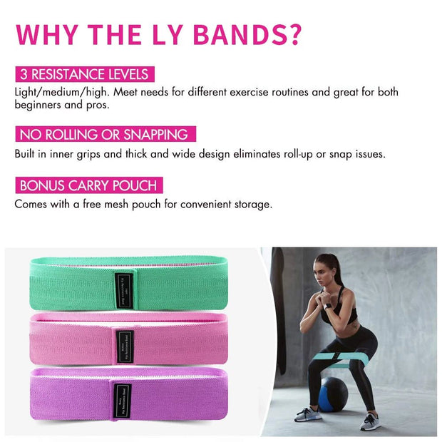 Fitness Resistance Bands for Full Body Workout | Elastic Training Straps for Strength, Muscle Building, and Flexibility Sports - My Store