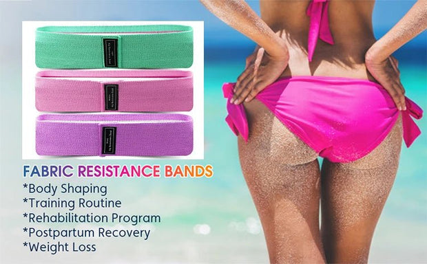 Fitness Resistance Bands for Full Body Workout | Elastic Training Straps for Strength, Muscle Building, and Flexibility Sports - My Store