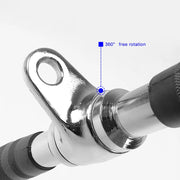 Fitness Solid T - bar, V - Bar Heavy Duty Load Bearing Lat Pull Down Bar,Fine Polishing Sitting Rowing Fitness Equipment Accessories - My Store