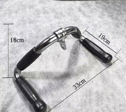 Fitness Solid T - bar, V - Bar Heavy Duty Load Bearing Lat Pull Down Bar,Fine Polishing Sitting Rowing Fitness Equipment Accessories - My Store