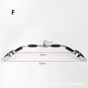 Fitness Solid T - bar, V - Bar Heavy Duty Load Bearing Lat Pull Down Bar,Fine Polishing Sitting Rowing Fitness Equipment Accessories - My Store