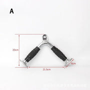 Fitness Solid T - bar, V - Bar Heavy Duty Load Bearing Lat Pull Down Bar,Fine Polishing Sitting Rowing Fitness Equipment Accessories - My Store