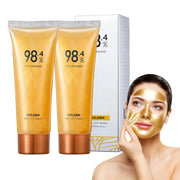Gold Foil Peel - Off Mask, 98.4% Golden Peel Off Mask, Gold Face Mask For Moisturizing, Removes Blackheads, Reduces Fine Lines - My Store