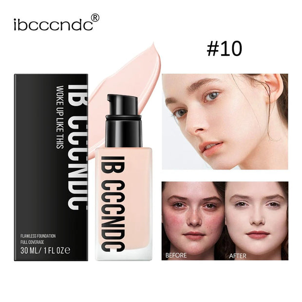 Make Up Foundation Cream for Face High Coverage Foundation Foundations Makeup Waterproof Korean Makeup Base Cosmetic Mist Cc Bb - My Store