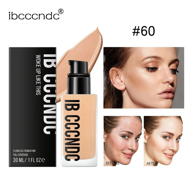 Make Up Foundation Cream for Face High Coverage Foundation Foundations Makeup Waterproof Korean Makeup Base Cosmetic Mist Cc Bb - My Store