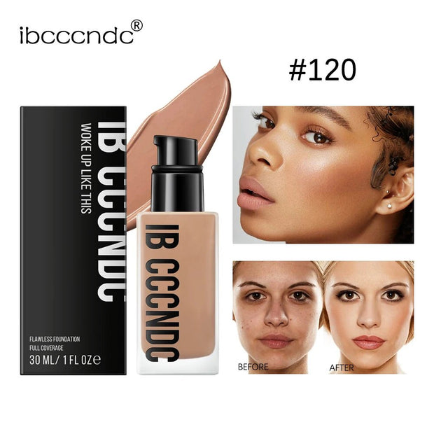 Make Up Foundation Cream for Face High Coverage Foundation Foundations Makeup Waterproof Korean Makeup Base Cosmetic Mist Cc Bb - My Store