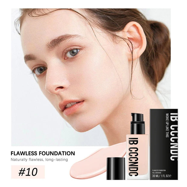 Make Up Foundation Cream for Face High Coverage Foundation Foundations Makeup Waterproof Korean Makeup Base Cosmetic Mist Cc Bb - My Store