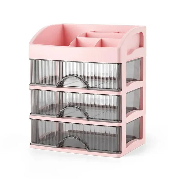 Make Up Large Capacity Organiser Drawer Jewelry Makeup Storage Nail Polish Lipstick Skincare Perfume Organizer Makeup Products - My Store