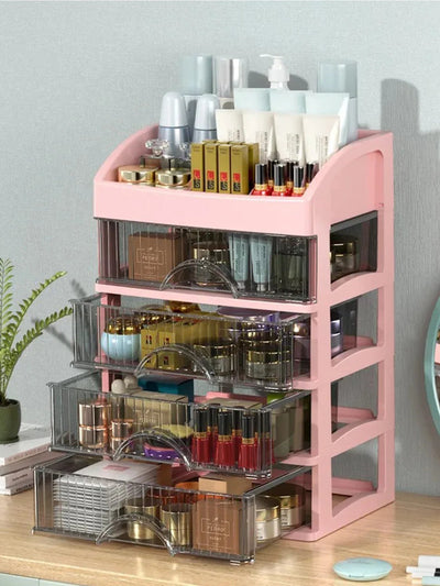 Make Up Large Capacity Organiser Drawer Jewelry Makeup Storage Nail Polish Lipstick Skincare Perfume Organizer Makeup Products - My Store