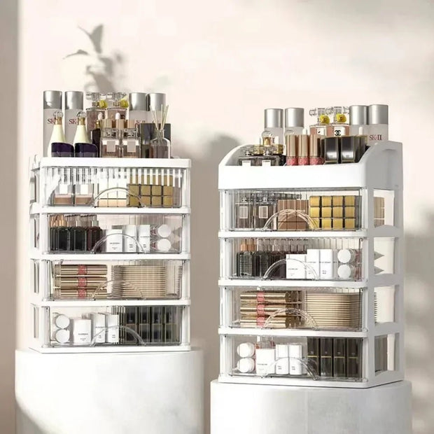 Make Up Large Capacity Organiser Drawer Jewelry Makeup Storage Nail Polish Lipstick Skincare Perfume Organizer Makeup Products - My Store