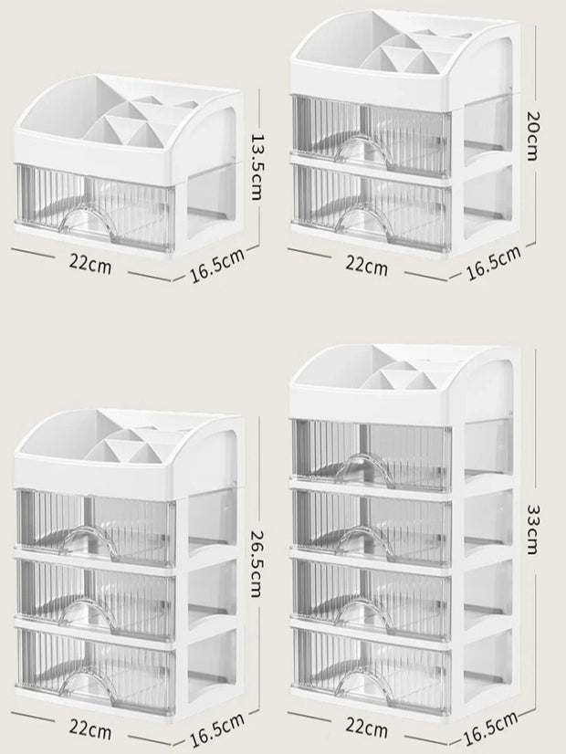 Make Up Large Capacity Organiser Drawer Jewelry Makeup Storage Nail Polish Lipstick Skincare Perfume Organizer Makeup Products - My Store