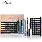 Make Up Sets Eyeshadow Lipstick Eyebrow Concealer Powder Brush Complete Makeup Kit For Women Female Beginner Student Full Set - My Store