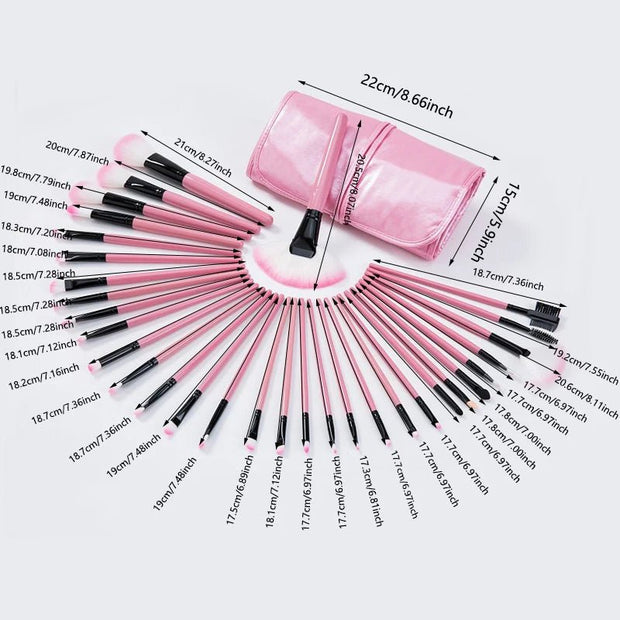 Makeup Brush Set - A set containing 37 makeup tools, a professional makeup set suitable for beginners. - My Store