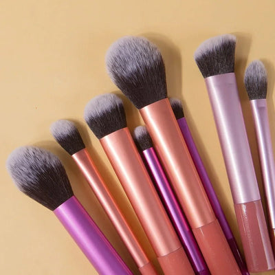 Makeup Brush Set - Soft 8pcs Pro , Premium Synthetic Hair, Cruelty - Free, Easy to Clean, Foundation, Blush, Eyeshadow, Cosmetic - My Store