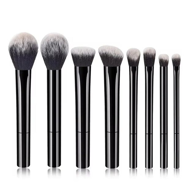 Makeup Brush Set - Soft 8pcs Pro , Premium Synthetic Hair, Cruelty - Free, Easy to Clean, Foundation, Blush, Eyeshadow, Cosmetic - My Store