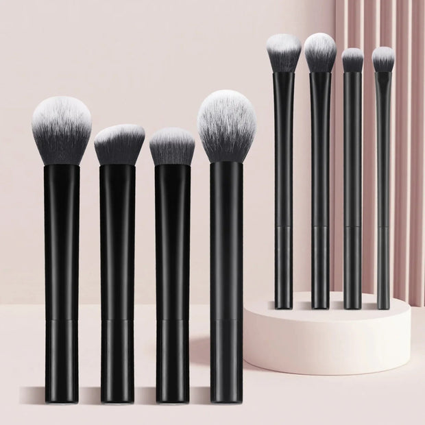 Makeup Brush Set - Soft 8pcs Pro , Premium Synthetic Hair, Cruelty - Free, Easy to Clean, Foundation, Blush, Eyeshadow, Cosmetic - My Store