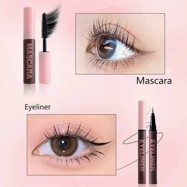 Makeup Case Gift Set Makeup Gift For Girls High Pigmented Lip Gloss BB Cream Eye Shadow Blush Concealer Eyebrow Pencil Cosmetics - My Store