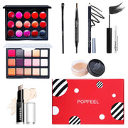 Makeup Gift Set for Girl, Eyeshadow Palette Liquid Foundation Lip Gloss Etc,Makeup Set for Women & Makeup Beginners, Travel SET - My Store