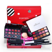 Makeup Gift Set for Girl, Eyeshadow Palette Liquid Foundation Lip Gloss Etc,Makeup Set for Women & Makeup Beginners, Travel SET - My Store