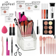 Makeup Kit Full Set All in One Eye Shadow Eyebrow Lipstick Mascara Contour Powder Brush Sets Gift for Women Cosmetics Makeup - My Store