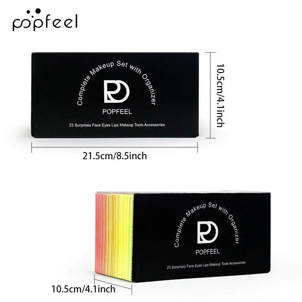 Makeup Kit Full Set All in One Eye Shadow Eyebrow Lipstick Mascara Contour Powder Brush Sets Gift for Women Cosmetics Makeup - My Store