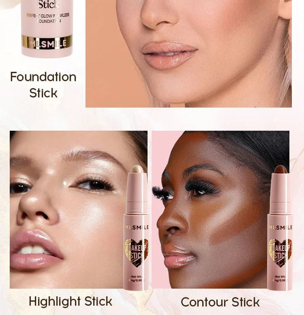 Makeup Kit With Organize Case Lipstick Contour Highlight Liquid Eyeshadow Lip Mud Eyebrow Pencil Mascara Women Cosmetics Set - My Store