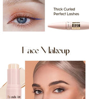 Makeup Kit With Organize Case Lipstick Contour Highlight Liquid Eyeshadow Lip Mud Eyebrow Pencil Mascara Women Cosmetics Set - My Store
